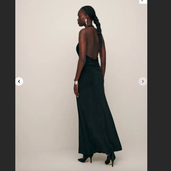 Reformation Black Everlynn Knit Dress - Picture 2 of 2